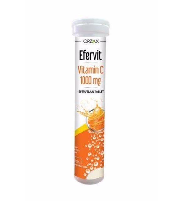 Efervit Vitamin C 1000 mg 20 Efervesan Tablet