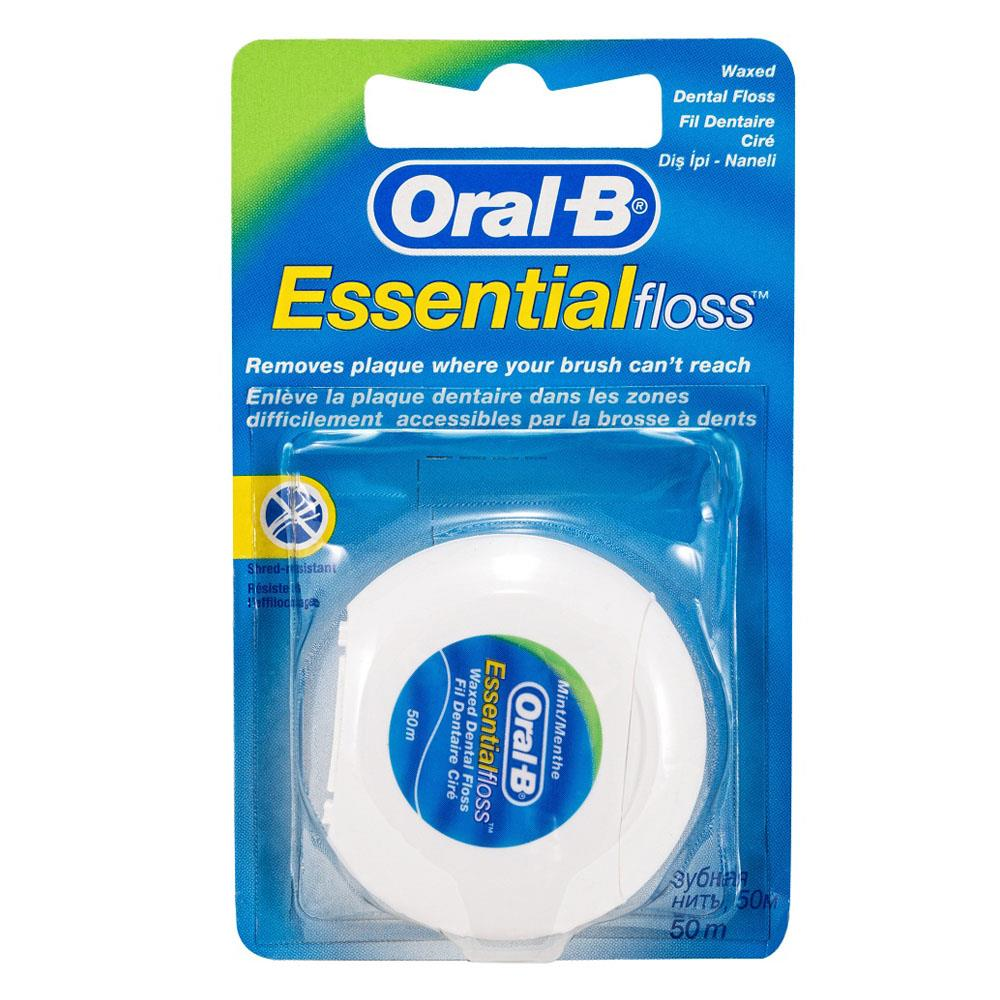 ORAL-B DİŞ İPİ ESSENTIAL FLOSS MUMLU