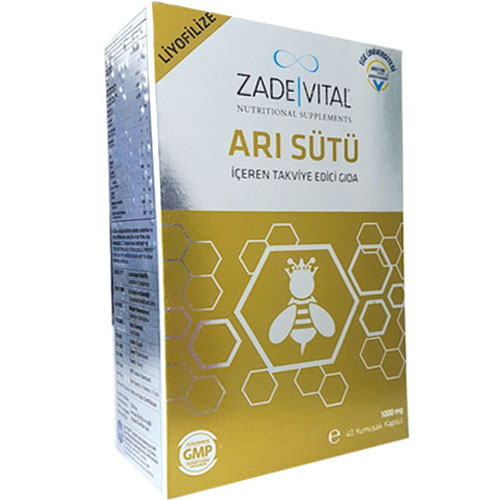 ZADE VİTAL ROYAL JELLY 40 KAPSÜL50 KAPSÜL